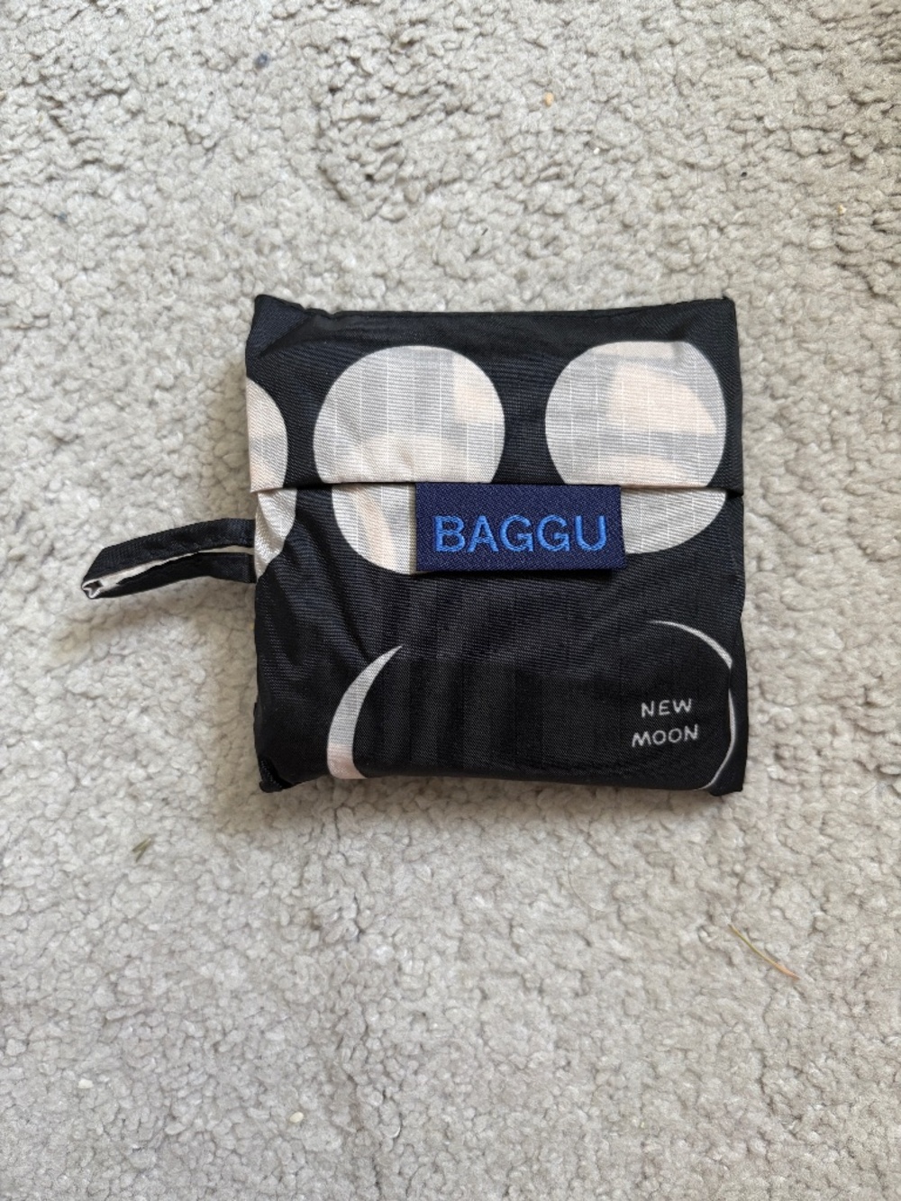 RARE BABY REUSABLE BAG BAGGU MOON NWOT